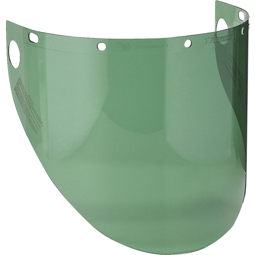 Visi&egrave;re pr&eacute;form&eacute;e Dynamic, Polycarbonate, Teinte Vert Quali-T-Solutions