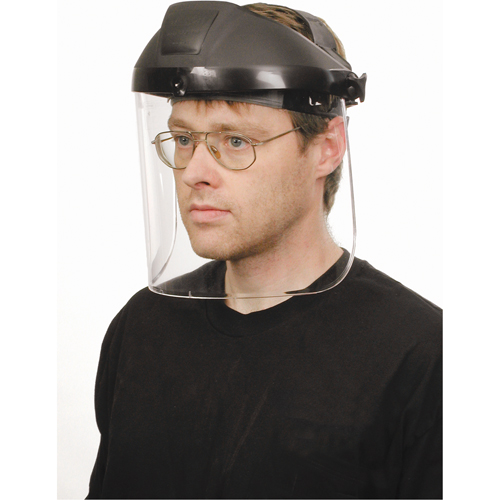 North&reg; Faceshield for Protecto-Shield&reg; Prolok&reg; Headgear, Polycarbonate, Clear Tint Quali-T-Solutions