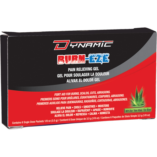 Gel Burn-Eze pour le soulagement de la douleur Dynamic, Gel, Classe 2 Quali-T-Solutions