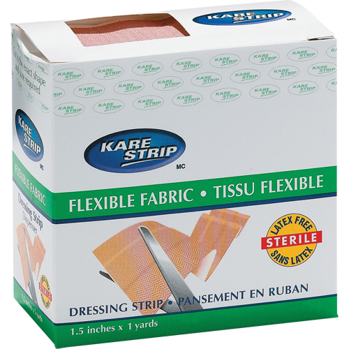Pansement &eacute;lastique Dynamic, Rectangulaire/carr&eacute;e, 36", Tissu, Non st&eacute;rile Quali-T-Solutions