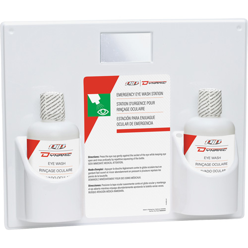 Douche oculaire avec solution isotonique Dynamic, Double Quali-T-Solutions