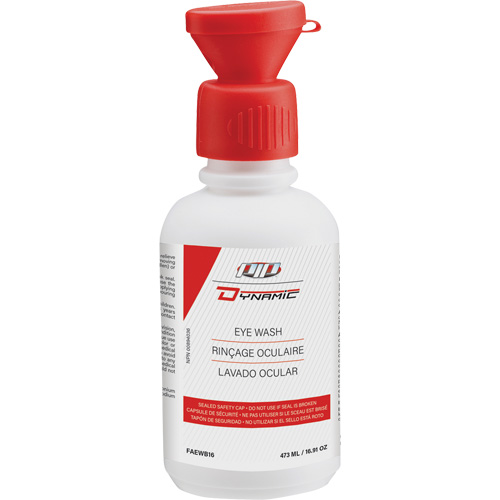 Dynamic Eyewash Bottle, Empty Bottle, 16 oz. Quali-T-Solutions