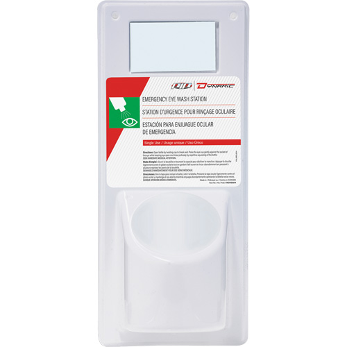 Panneau pour douche oculaire Dynamic Quali-T-Solutions