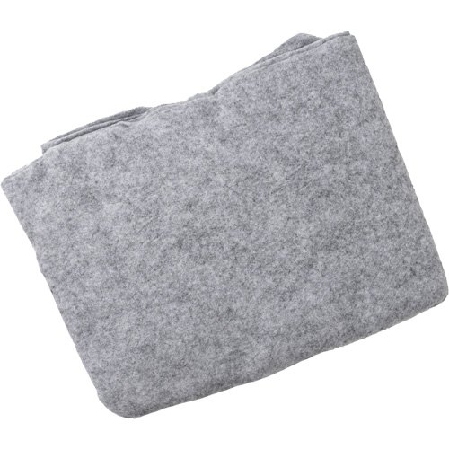 Dynamic Fire Blanket with Nylon Pouch Holder, Wool, 60"L x 71"W Quali-T-Solutions