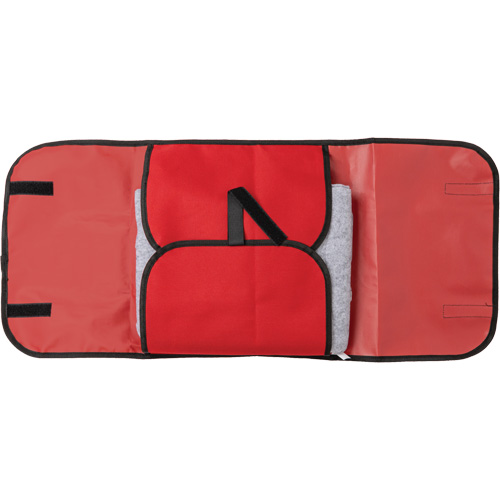 Dynamic Fire Blanket with Nylon Pouch Holder, Wool, 60"L x 71"W Quali-T-Solutions