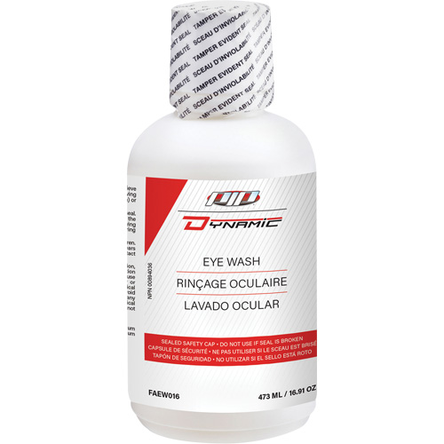 Solution pour douche oculaire Dynamic, 16 oz Quali-T-Solutions