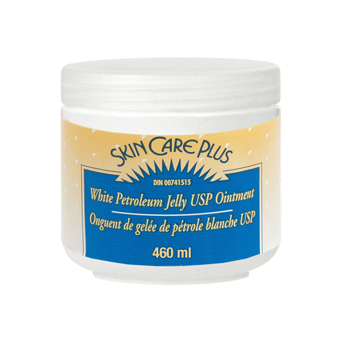 Gel&eacute;e de p&eacute;trole blanche Skin Care Plus, Onguent Quali-T-Solutions