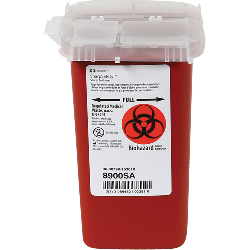 Dynamic Phlebotomy Sharps&reg; Container, 1 L Capacity Quali-T-Solutions