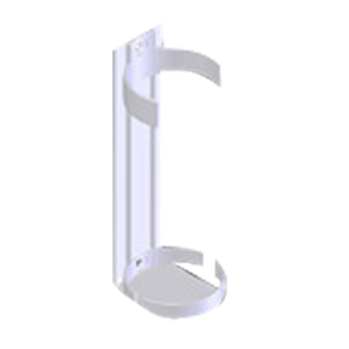 Support en plastique pour v&eacute;hicule de solution Bio Med Wash Dynamic Quali-T-Solutions