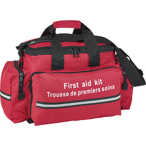 Trousse de premiers soins de trauma pour premier r&eacute;pondant Dynamic, Dispositif m&eacute;dical Classe 1, Sac en nylon Quali-T-Solutions