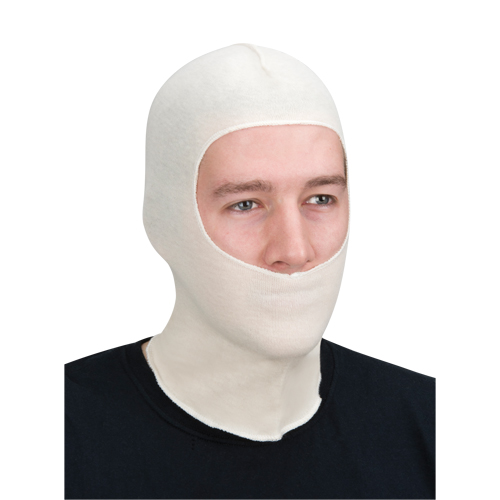 Passe-montagne pour vaporisation, Coton, Blanc Quali-T-Solutions