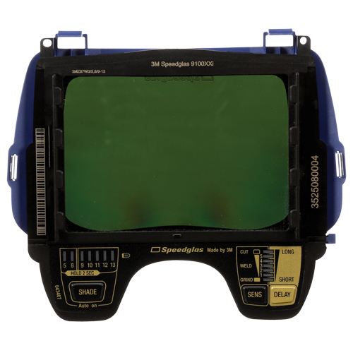 Filtre auto-assombrissant Speedglas 9100XXi, 4-1/5" la x 2-4/5" h Champ de vision, Pour utilisation avec Masques de soudage de s&eacute;rie 9100 Quali-T-Solutions