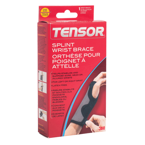 Atelle pour poignet Tensor, N&eacute;opr&egrave;ne, Taille unique Quali-T-Solutions