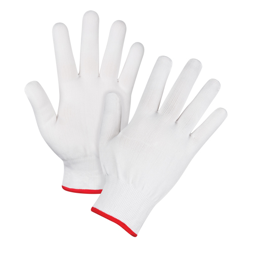 Gants tricot&eacute;s sans couture, Polyester, Calibre 15, Dames Quali-T-Solutions