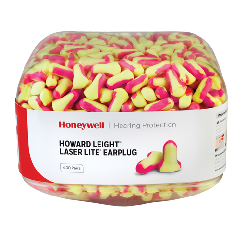 Howard Leight Laser Lite&reg; Earplugs, Bulk - Canister Quali-T-Solutions