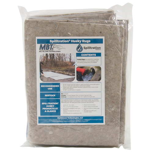 Tapis Husky Spilltration, 32" la x 4' lo, Lourd Quali-T-Solutions