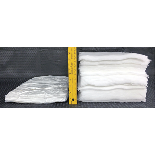 Spilltration Oil Shammy Towels, Oil Only, 16" x 10", 29 gal. Absorbancy Quali-T-Solutions