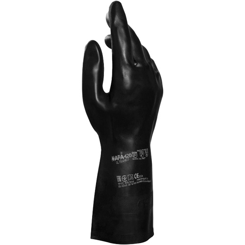 Gants Technic NS-420, Taille 6/T-petit, 12,5" lo, Latex/N&eacute;opr&egrave;ne, Doublure en Ouat&eacute;e, 30 mils Quali-T-Solutions