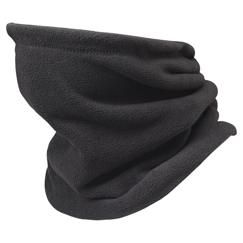 5504 3-in-1 Neck Warmer, Black, Fleece Quali-T-Solutions