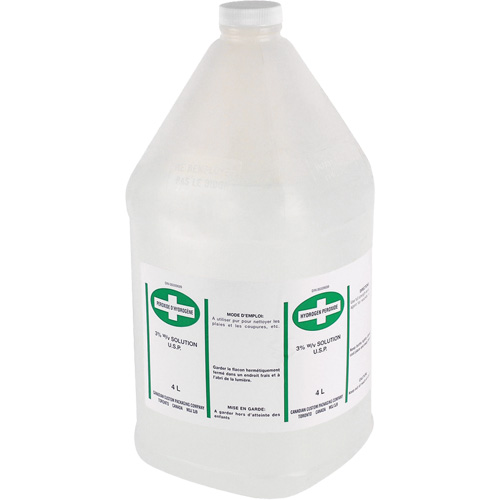 Peroxyde d'hydrog&egrave;ne 4 L Dynamic, Liquide, Antiseptique Quali-T-Solutions