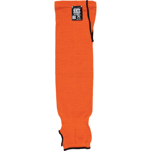 Manches Memphis, Kevlar, 18", ASTM ANSI niveau A5, Orange Quali-T-Solutions