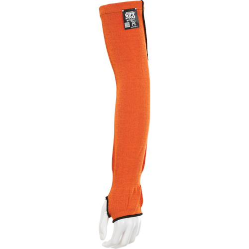 Manches Memphis, Kevlar, 18", ASTM ANSI niveau A5, Orange Quali-T-Solutions