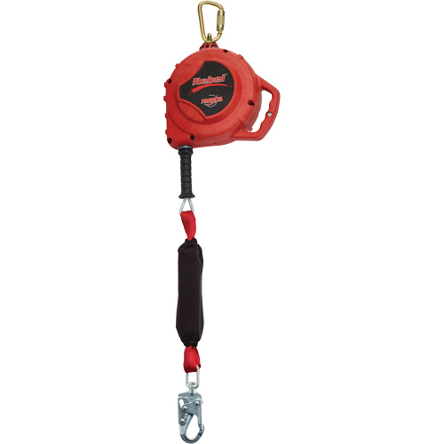 Rebel Self-Retracting Lifeline, 33', Galvanized Steel, Swivel Quali-T-Solutions