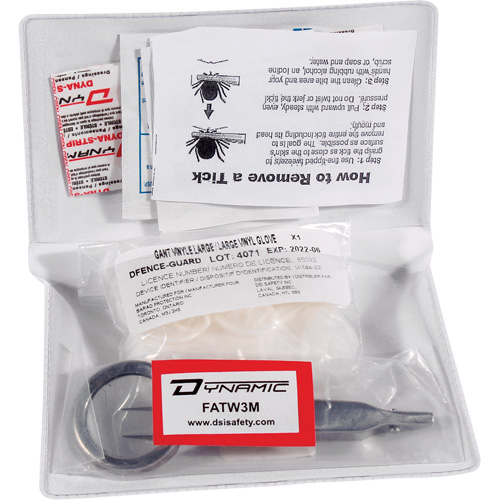 Dynamic Tick Removal Kit, Class 1 Medical Device, Resealable Plastic Bag Quali-T-Solutions