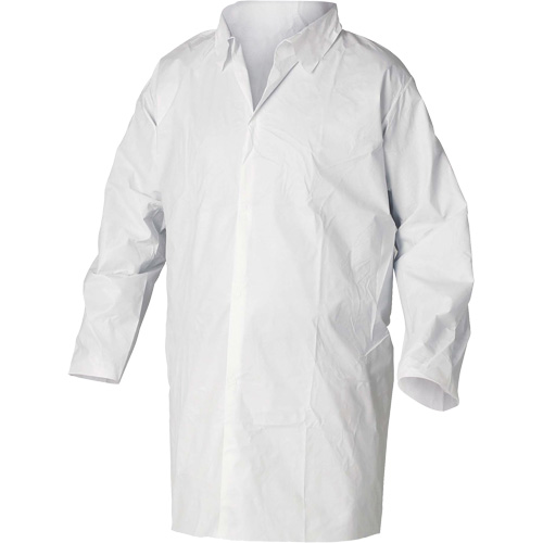 KleenGuard A20 Lab Coat, SMS, White, 2X-Large Quali-T-Solutions