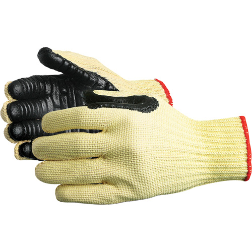 Gants amortisseurs de vibrations Vibrastop, Taille Grand, Paume Synth&eacute;tique Quali-T-Solutions