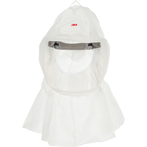 Cagoule avec harnais int&eacute;gr&eacute; Versaflo, Moyen/Petit, Coiffe souple, Bavette Simple Quali-T-Solutions