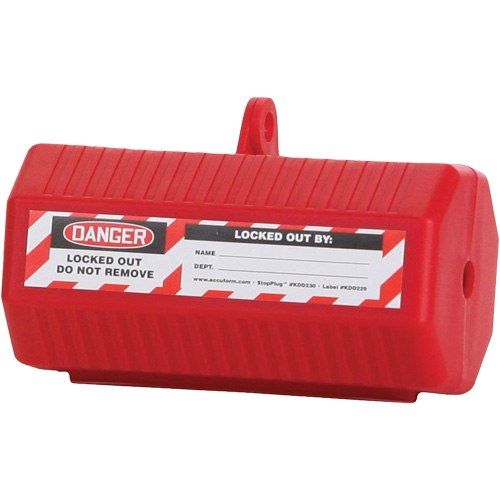 Stopout&reg; StopPlug Lockout, Plug Type Quali-T-Solutions