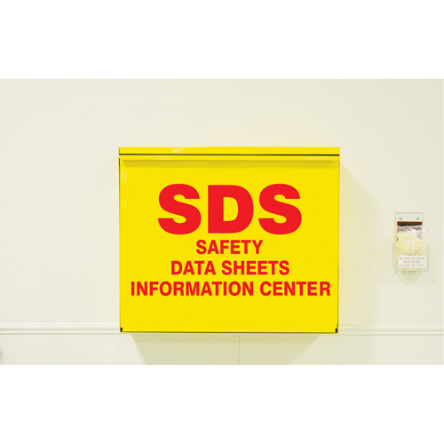 Safety Data Sheet Storage Cabinet, English, Binders Included Quali-T-Solutions