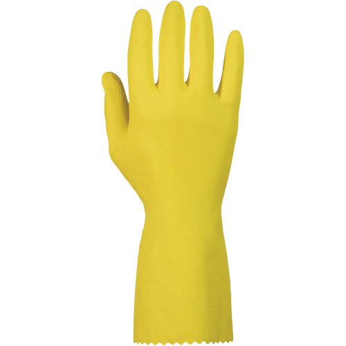 Gants ChemStop, Taille Petit/7, 12" lo, Latex, Doublure en Ouat&eacute;e, 12 mils Quali-T-Solutions