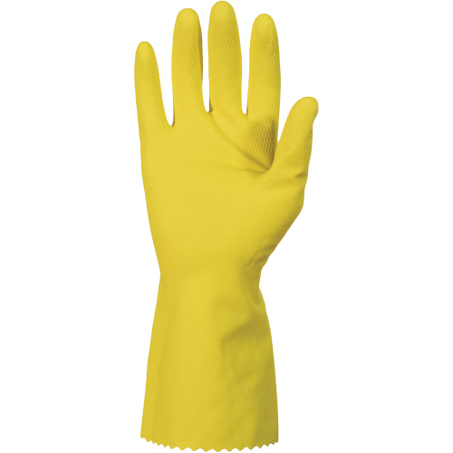 Gants ChemStop, Taille Petit/7, 12" lo, Latex, Doublure en Ouat&eacute;e, 12 mils Quali-T-Solutions