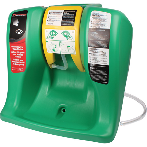 Douche oculaire Dynamic, Aliment&eacute; par gravit&eacute;, Capacit&eacute; 16 gal., Conformit&eacute; ANSI Z358.1 Quali-T-Solutions