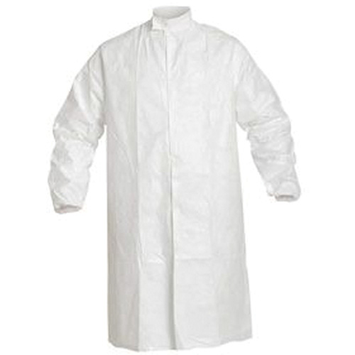 Lab Coat, Tyvek&reg; IsoClean&reg;, White, Small Quali-T-Solutions