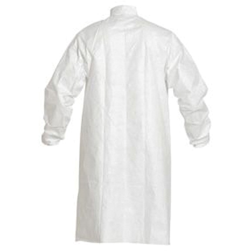 Lab Coat, Tyvek&reg; IsoClean&reg;, White, Small Quali-T-Solutions