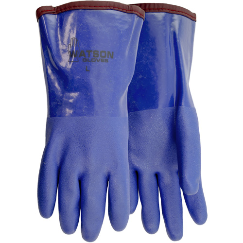Frost Free Gloves, Size X-Large, 12" L, PVC, Fleece/Acrylic Inner Lining, Winter Weight Quali-T-Solutions