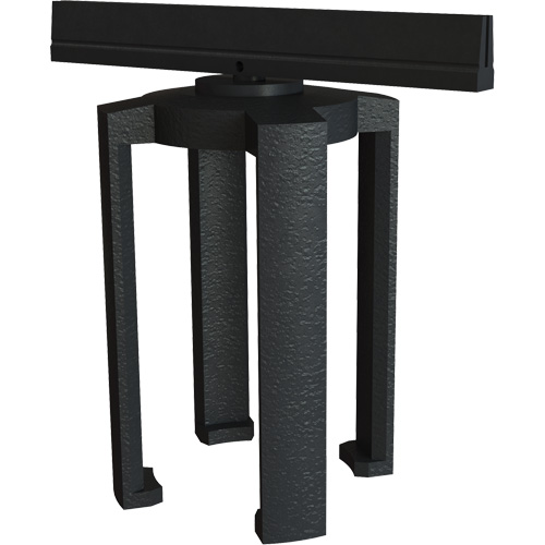 PLUS Barrier System Sign Bracket, Black Quali-T-Solutions