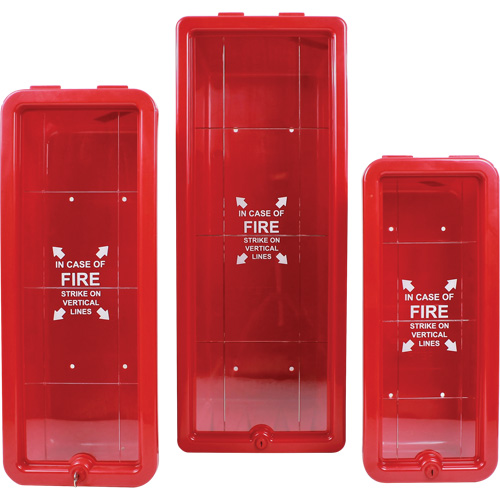 Armoire d'extincteur, 9" la x 23" h x 7" p Quali-T-Solutions