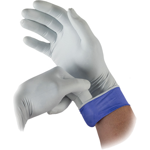 Lifestar EC&reg; LSE-104 Dual-Coloured Examination Gloves, Small, Nitrile, 5.5-mil, Powder-Free, White, Class 2 Quali-T-Solutions