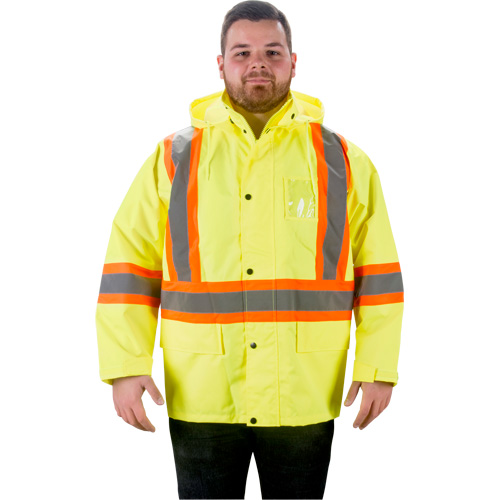 Imperm&eacute;able RZ1000, Polyester, Petit, Jaune lime haute visibilit&eacute; Quali-T-Solutions