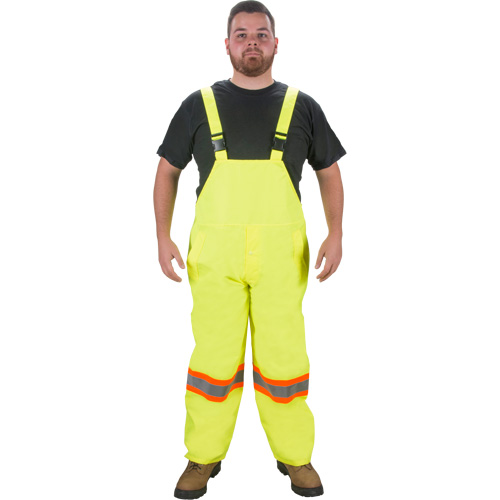 Salopette imperm&eacute;able RZ1000, Polyester, Petit, Jaune lime haute visibilit&eacute; Quali-T-Solutions
