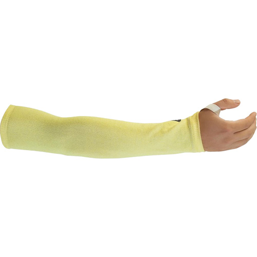 Manches r&eacute;sistant &agrave; la coupure, Kevlar, 14", ASTM ANSI niveau A4, Jaune Quali-T-Solutions
