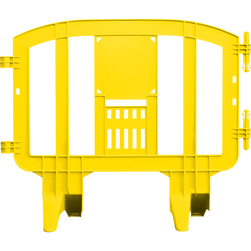 Barricade Minit, Emboîtables, 49" lo x 39" h, Jaune Quali-T-Solutions