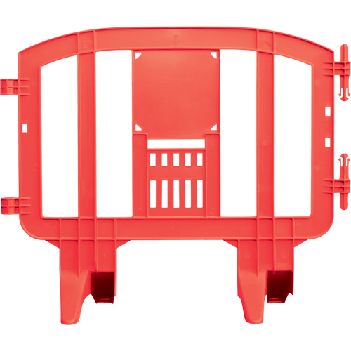 Barricade Minit, Emboîtables, 49" lo x 39" h, Rouge Quali-T-Solutions