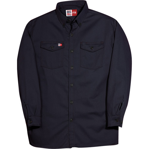 Chemise &agrave; boutons Westex UltraSoft, Moyen (grande taille), Bleu marin Quali-T-Solutions