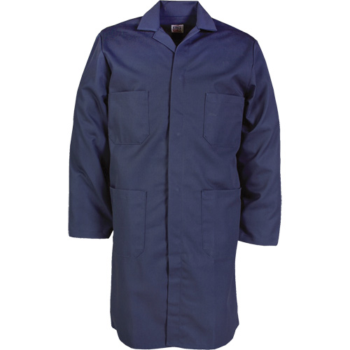 Sarrau de laboratoire, Poly-coton, 32, Bleu marine Quali-T-Solutions