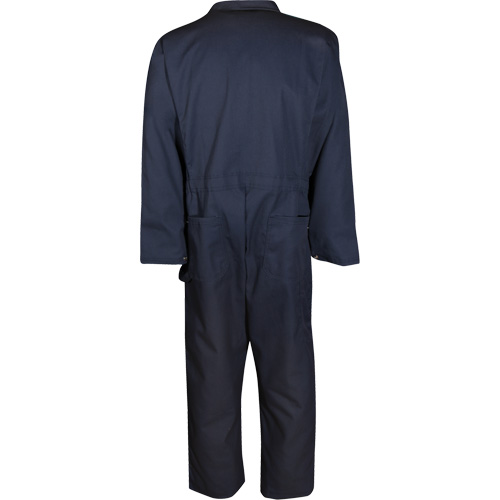 Twill Workwear Deluxe Coveralls, Men's, Navy Blue, Size 36 Quali-T-Solutions